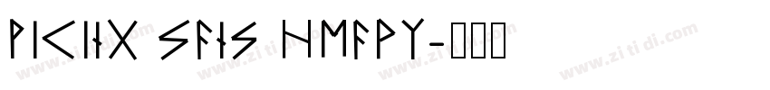 Viking Sans Heavy字体转换